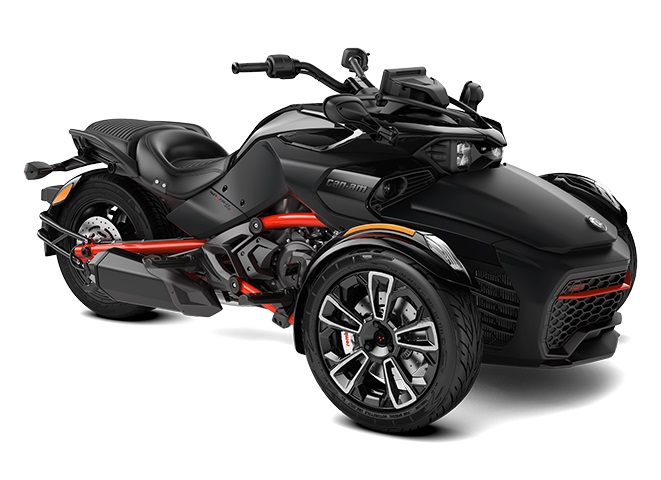 Can-Am Spyder F3-S Steel Black Mettalic 